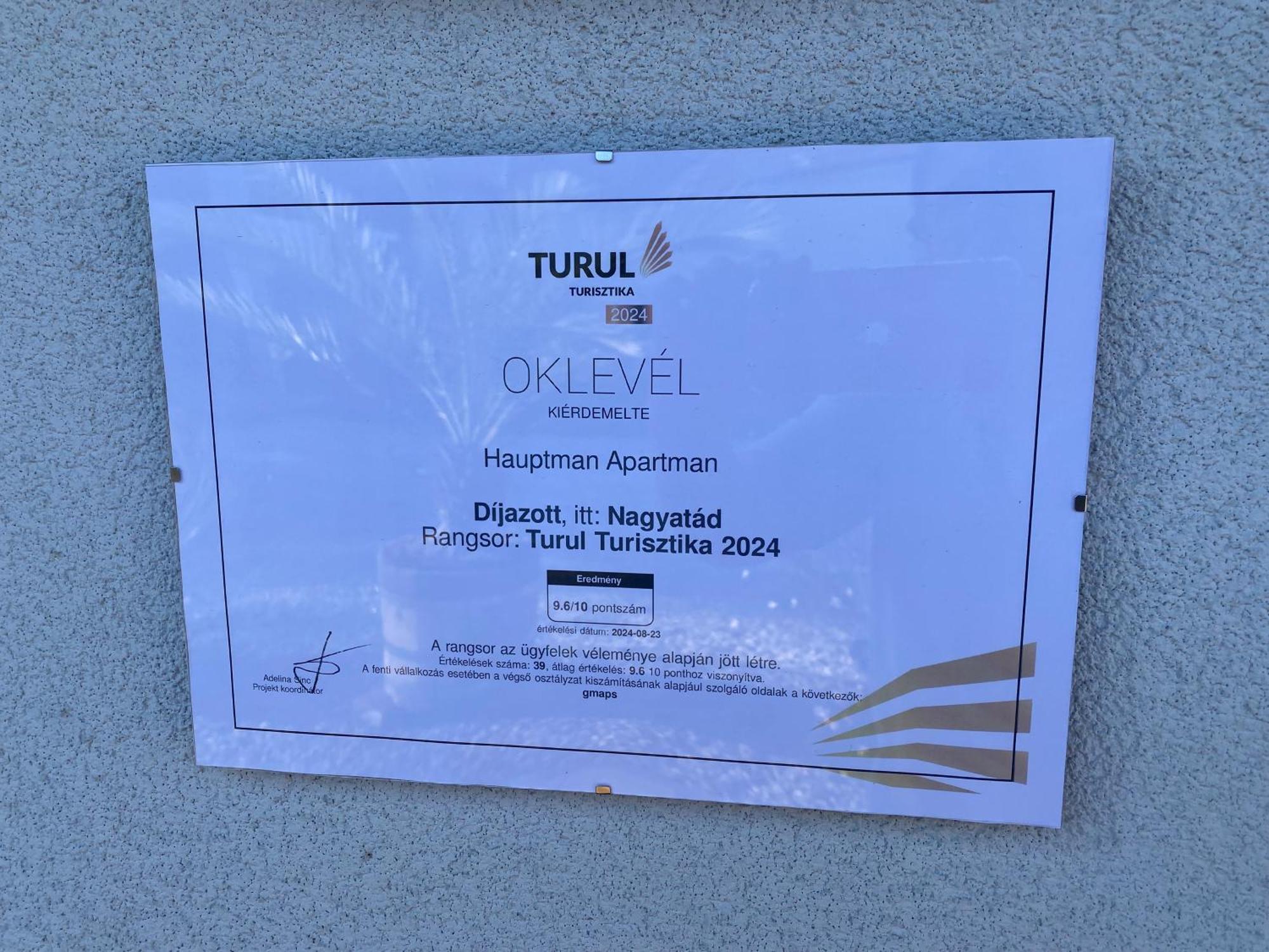 Hauptman Apartman Nagyatád Exteriér fotografie
